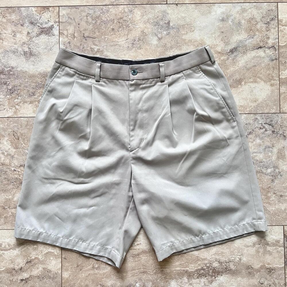 Ping Golf Shorts Khaki Tan Beige Men’s Sz 34
